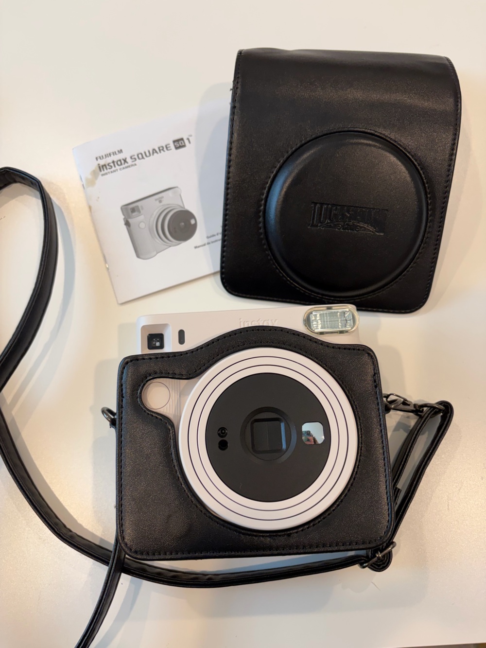 UNUSED Star Wars Lucasfilm Employee Gift Fujifilm Instax Square SQ1 Camera, Case